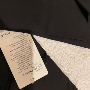 Lululemon Fast and Free crop 19 cool LW6BHGS